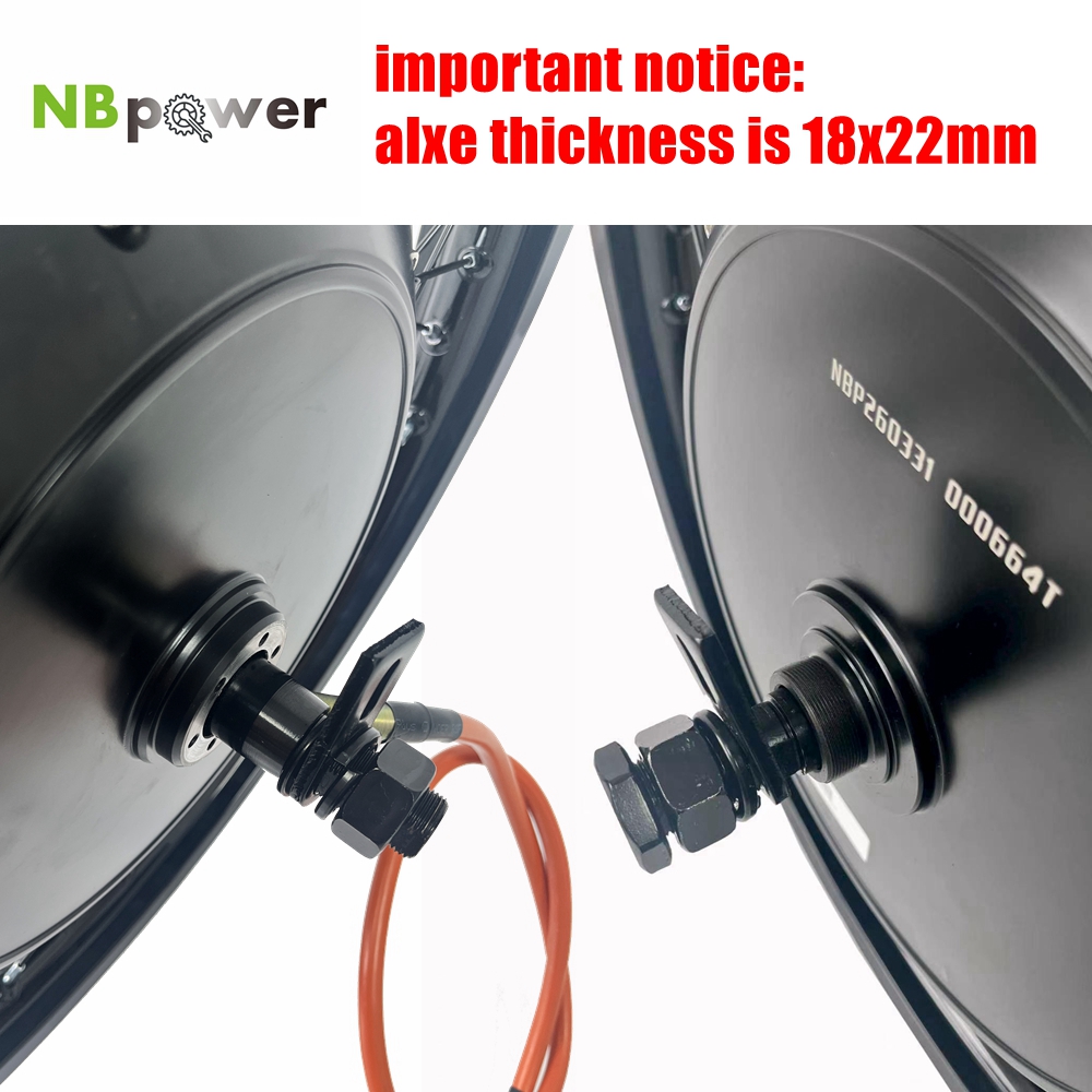 NBpower/170mm Dropout QS 273 4 - Qs Motor 273 8000W Hub Motor reseña y precio